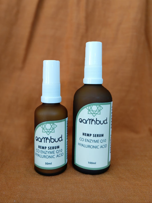 Organic Hemp Serum with Co Enzyme Q10 and Hyaluronic Acid